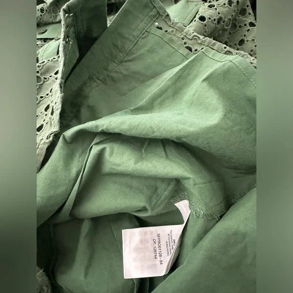 Sandro Broderie anglaise shirt dress Dress size 36 - Picture 9 of 12